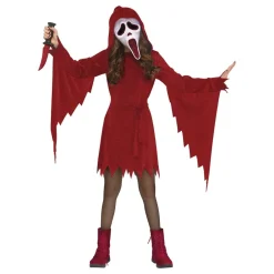 Wicked Costumes Ltd Scream Ghost Face Rød Børnekostume - Udklædningskostumer|Kostumetema