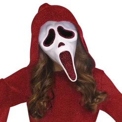 Wicked Costumes Ltd Scream Ghost Face Rød Børnekostume - Udklædningskostumer|Kostumetema