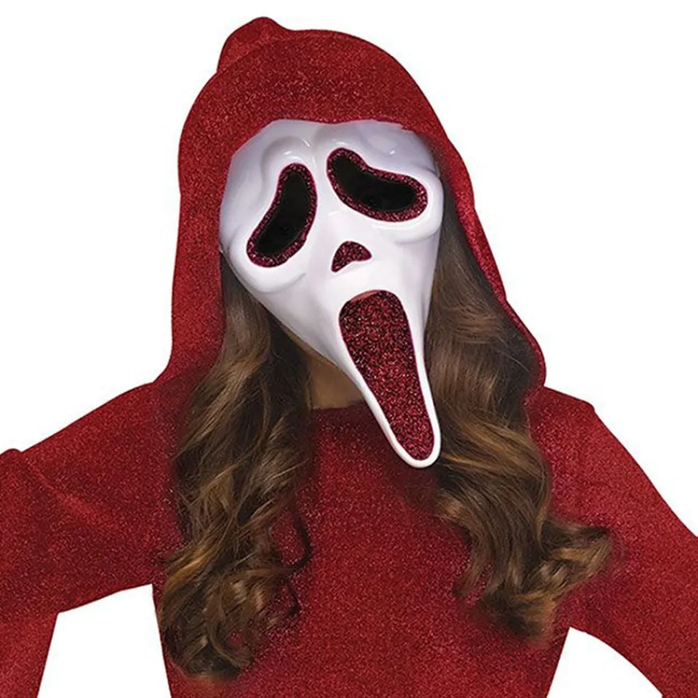 Wicked Costumes Ltd Scream Ghost Face Rød Børnekostume - Udklædningskostumer|Kostumetema
