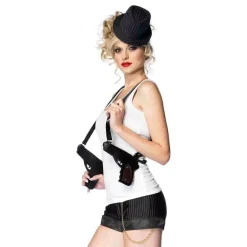Leg Avenue Europe Selestropper med Falske Pistoler Deluxe - Tøj|Tilbehør
