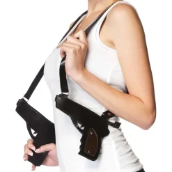 Leg Avenue Europe Selestropper med Falske Pistoler Deluxe - Tøj|Tilbehør