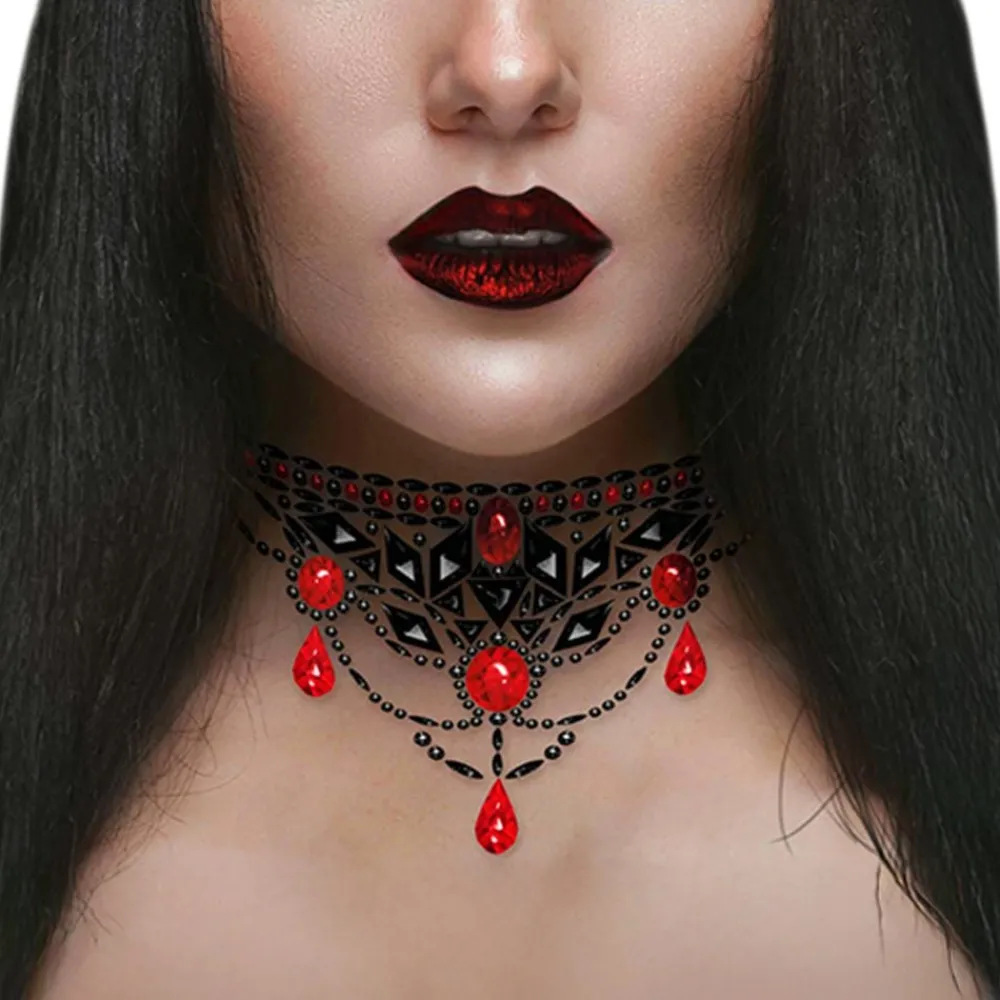Fiestas Guirca, S.L Selvklæbende Halskæde Gothic - Tøj|Accessories