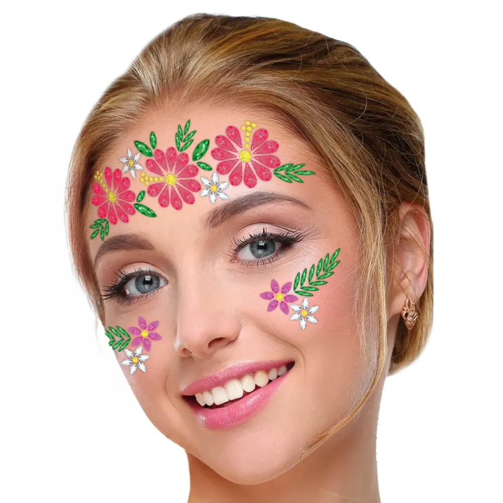 Fiestas Guirca, S.L Selvklæbende Makeup Hawaii - Tilbehør|Accessories