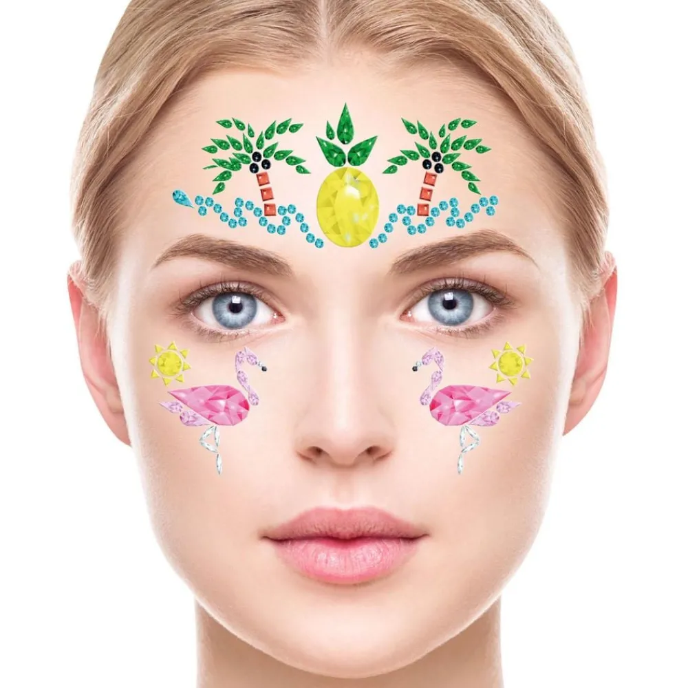 New Fiestas Guirca, S.L Selvklæbende Makeup Tropisk