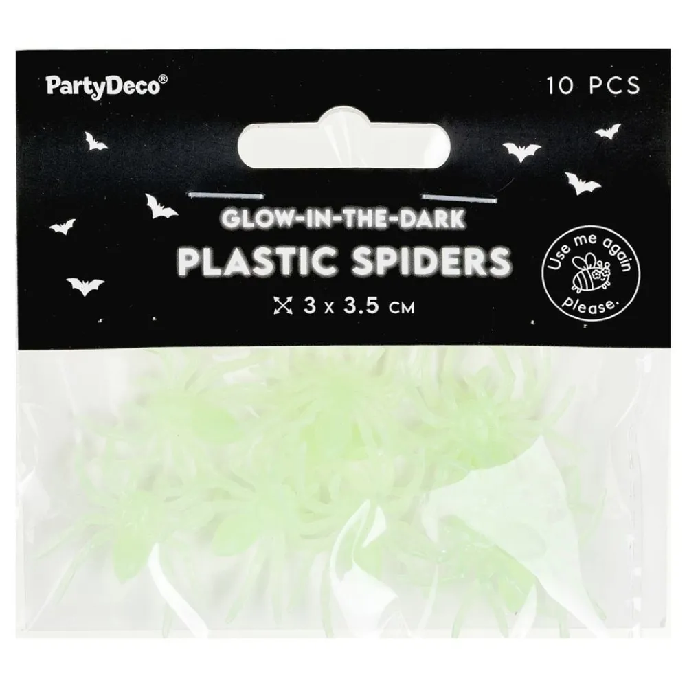 PartyDeco sp. z o.o. Selvlysende edderkopper - Spil & Leg|Oppyntning