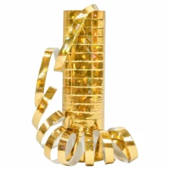 Clearance Partyking AB Serpentin Guld Laser