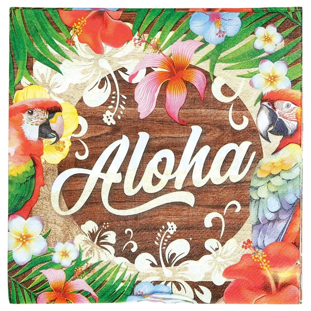 Fiestas Guirca, S.L Servietter Aloha - Borddækning
