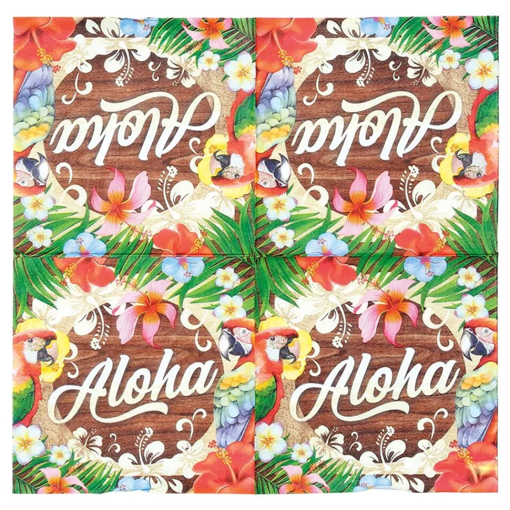 Fiestas Guirca, S.L Servietter Aloha - Borddækning