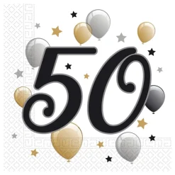 New Globos Europe B.V. Servietter 50 Balloner