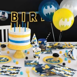 Unique UK Inc t/as Unique Party Servietter Batman Blå/Gul/Sort - Merchandise|Borddækning