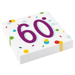 Reithmüller Europe GmbH Servietter Confetti Birthday 60 - Borddækning