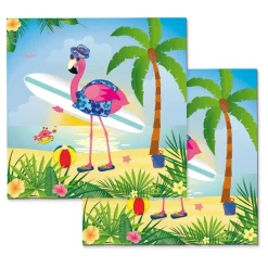 Outlet Folat B.V. Servietter Cool Flamingo