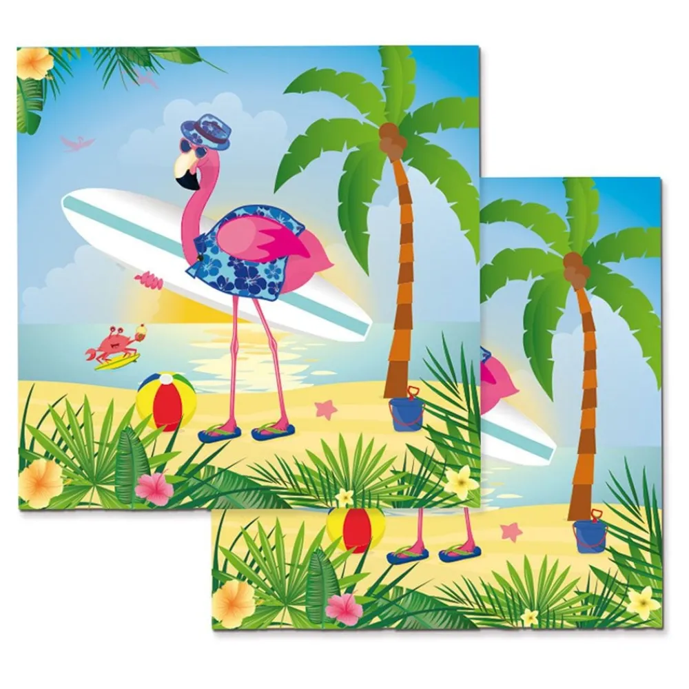Outlet Folat B.V. Servietter Cool Flamingo