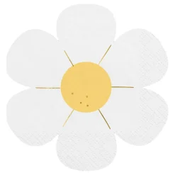 PartyDeco sp. z o.o. Servietter Daisy - Borddækning