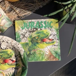 Clearance Santex Servietter Dinosaur