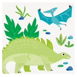 Outlet Unique UK Inc t/as Unique Party Servietter Dinosaur