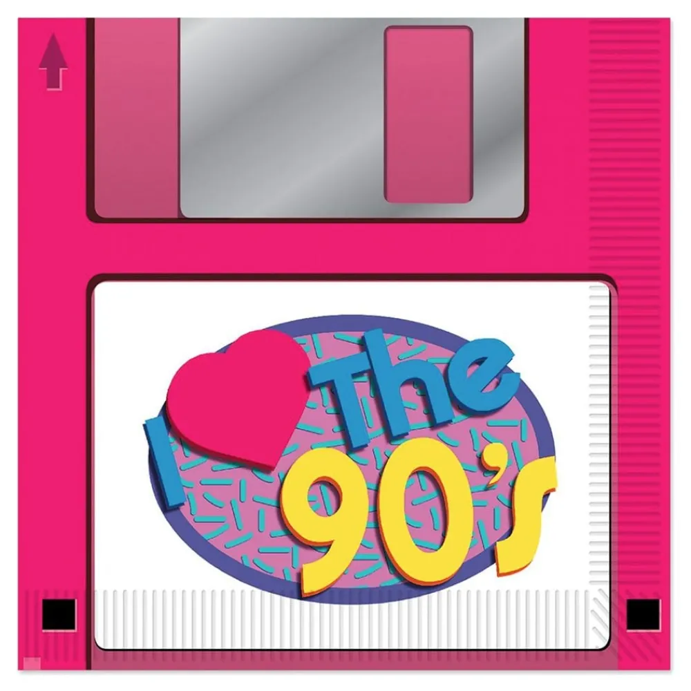 Online Three Sixty Degrees Ltd Servietter Diskette 90'erne
