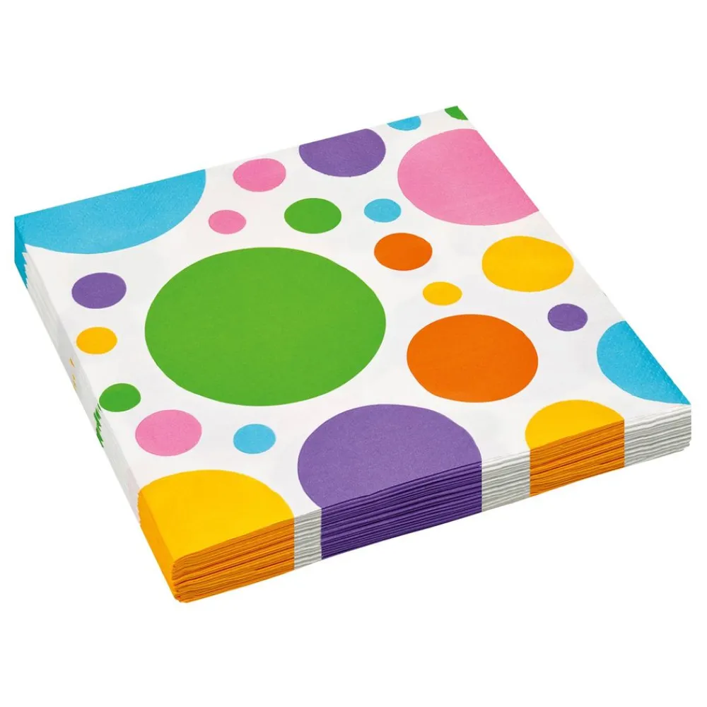 Outlet Reithmüller Europe GmbH Servietter Dots Rainbow