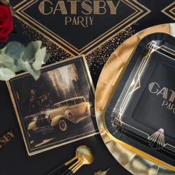 Santex Servietter Gatsby Noir - Borddækning