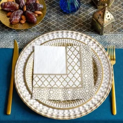 Discount Talking Tables Ltd Servietter Guld Ornament