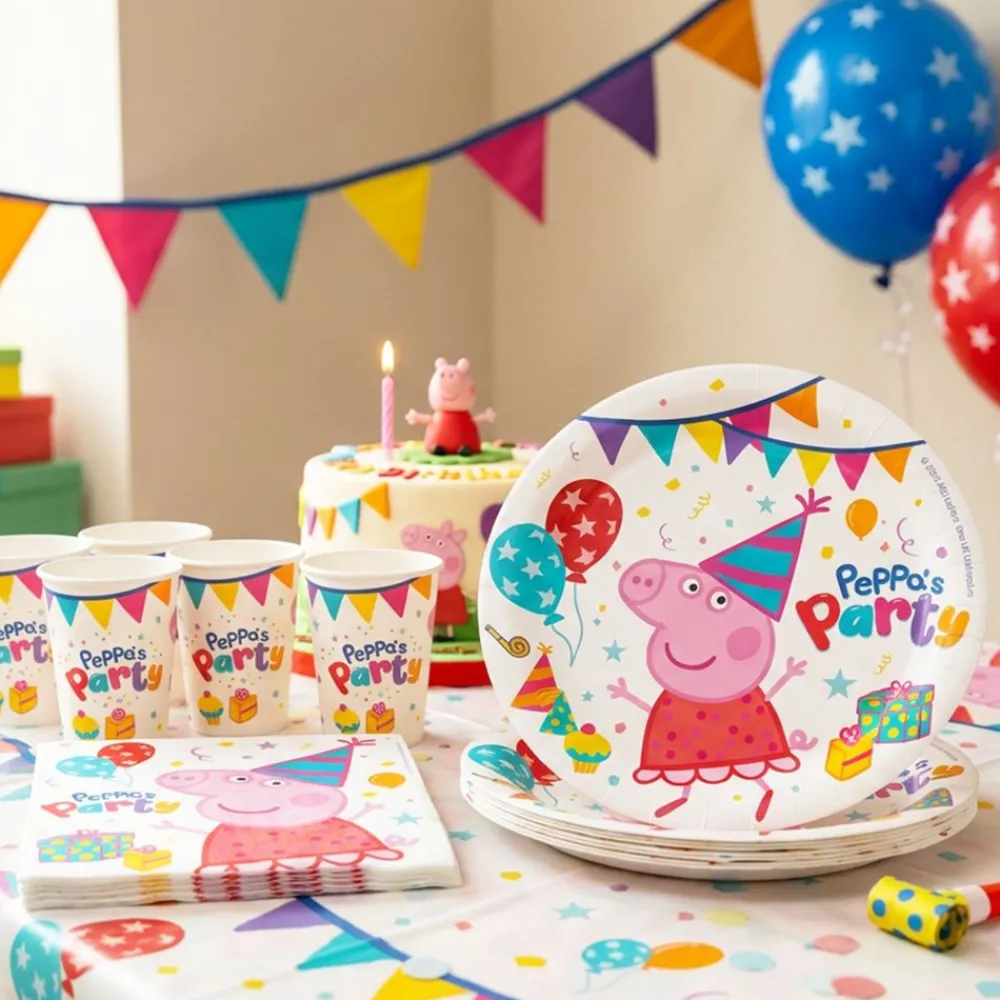 Outlet Santex Servietter Gurli Gris™ Peppa’s Party