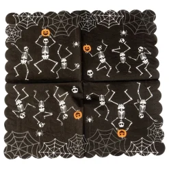 New Hisab/Joker Company AB Servietter Halloween Skelet