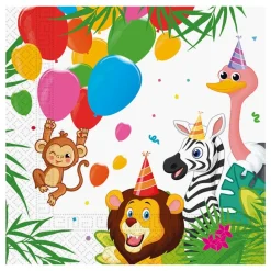 Globos Europe B.V. Servietter Junglefest