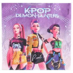 Hisab/Joker Company AB Servietter K-Pop Demon Hunters - Kostumetema|Borddækning