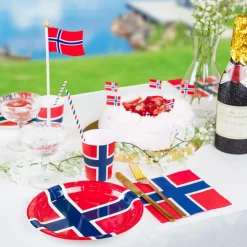 Outlet Design House 95 AB Servietter Norsk Flag