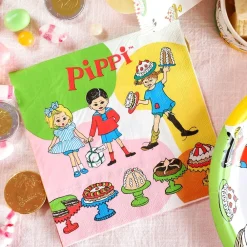 Hisab/Joker Company AB Servietter Pippi Langstrømpe