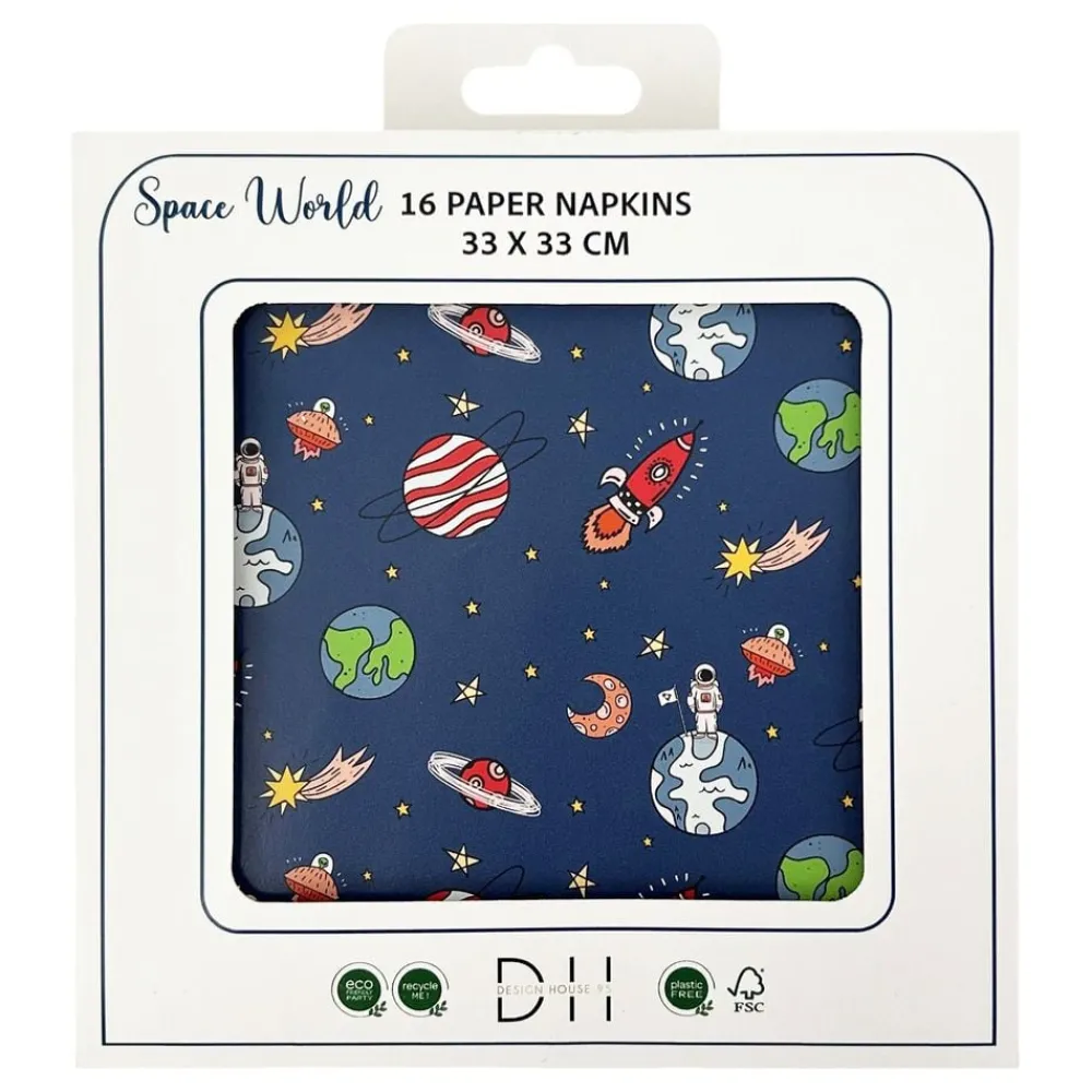 Design House 95 AB Servietter Space World - Borddækning