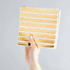 CG Global Products Ltd Servietter Stribede Guld Metallic - Borddækning