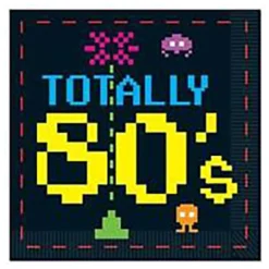 Clearance Three Sixty Degrees Ltd Servietter Totally 80s