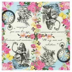 Talking Tables Ltd Servietter Ur Alice Wonderland
