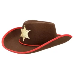 Discount Boland Party Partners B.V. Sheriffhat Brun til Børn