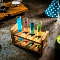 Gadget Master sp. z o.o. sp.k. Shotglas Reagensglas i Stativ - Drikkeglas