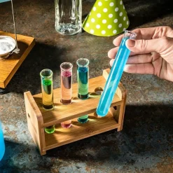 Gadget Master sp. z o.o. sp.k. Shotglas Reagensglas i Stativ - Drikkeglas