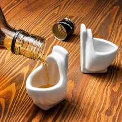 Gadget Master sp. z o.o. sp.k. Shotglas Urinal - Hjem & Husholdning|Drikkeglas