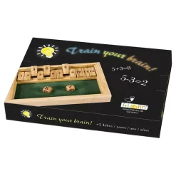 Clearance Kidek AB Shut The Box Bambus Brætspil