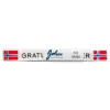 Hisab/Joker Company AB Silkebånd "Gratulerer" Norske Flag - Oppyntning|Flag