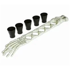 Fiestas Guirca, S.L Skeletarm med Shotglas - Servering|Drikkeglas