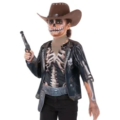 Rubies Netherland B.V. Skelet Cowboy Børnekostume - Udklædningskostumer|Kostumetema