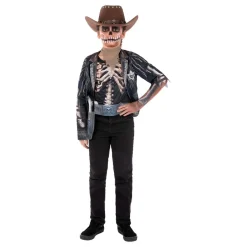 Rubies Netherland B.V. Skelet Cowboy Børnekostume - Udklædningskostumer|Kostumetema