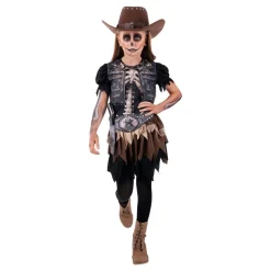 Rubies Netherland B.V. Skelet Cowgirl Børnekostume - Udklædningskostumer|Kostumetema