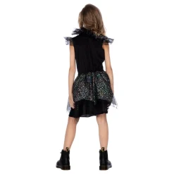 Outlet Wilbers Karnaval B.V. Skeletkjole Glitter Børnekostume