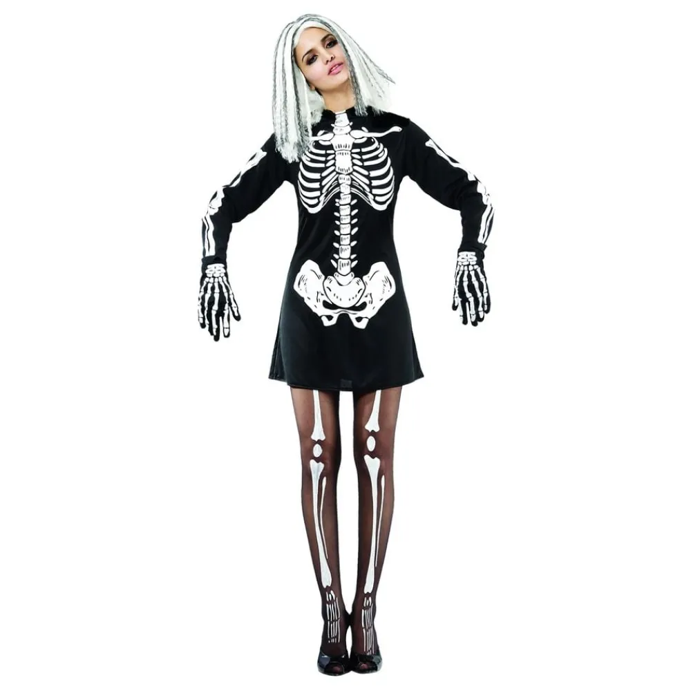Sale Hisab/Joker Company AB Skeletkjole Kostume
