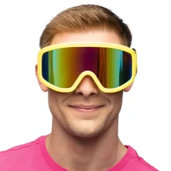 Boland Party Partners B.V. Skibriller Neongul - Tilbehør|Accessories