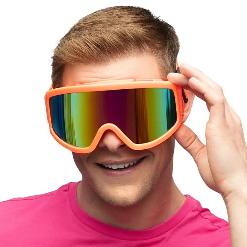 Boland Party Partners B.V. Skibriller Neonorange - Tilbehør|Accessories