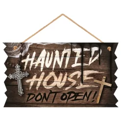 Fiestas Guirca, S.L Skilt Haunted House - Spøg Og Skæmt-Artikler & Pranks|Oppyntning