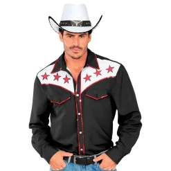 Widmann S.r.l. Skjorte Rodeo Cowboy Sort - Tøj|Tilbehør